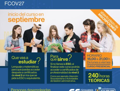 CURSO: Competencias Clave para certificados de nivel 2 con comunicación en lengua castellana y competencia matemática FCOV27