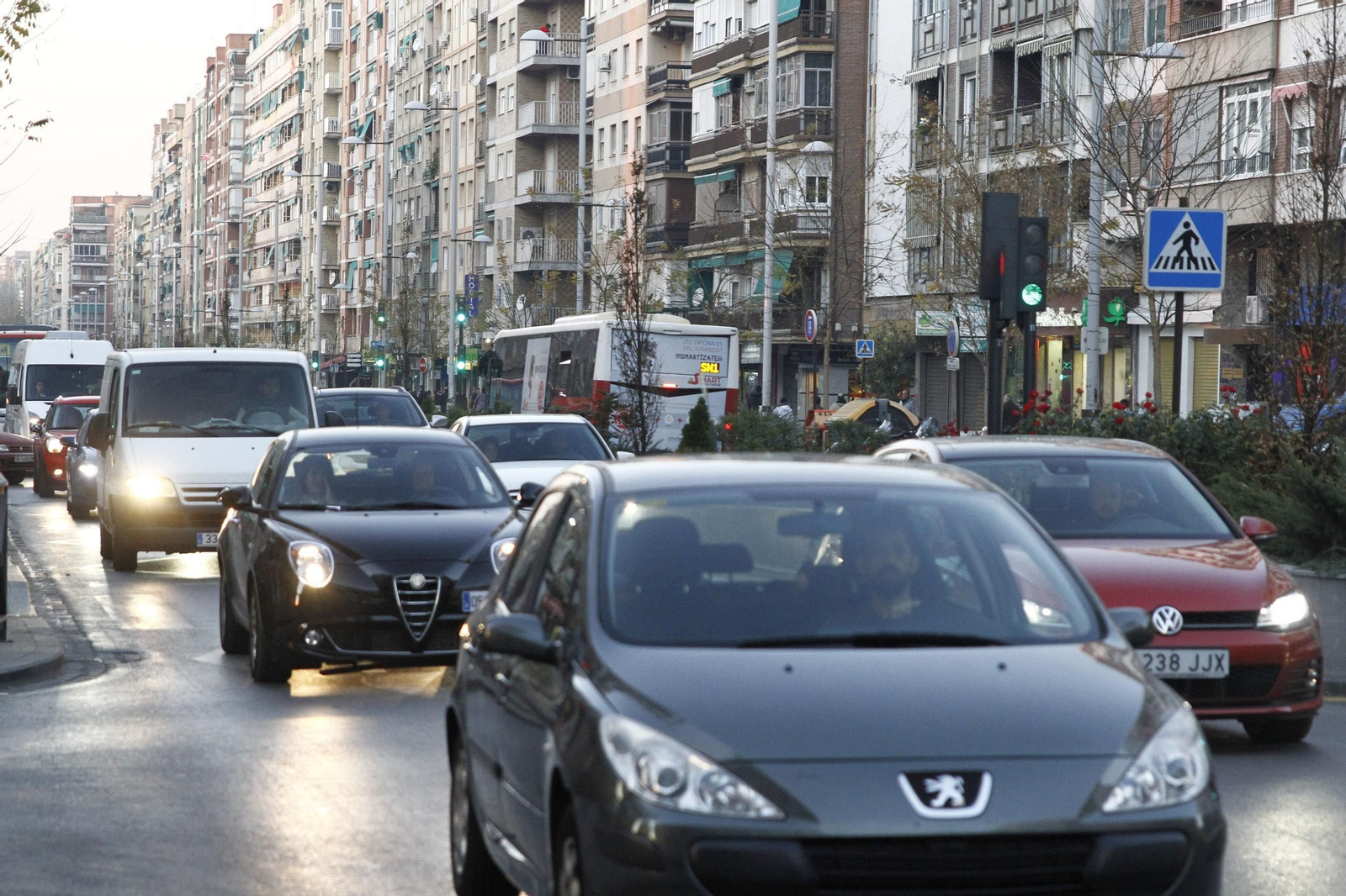 Trafico en granada