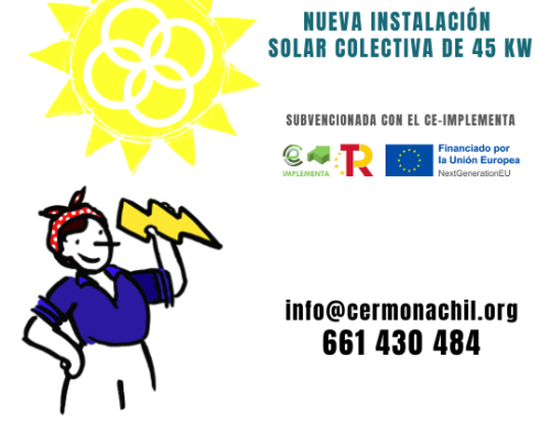 Nueva instalación de la Comunidad Energética del Río Monachil